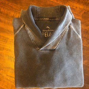 Tommy Bahama Men's shawl neck sweater